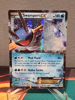 Swampert EX XY55 Black Star Promo Pokemon Card See Description - Image 1