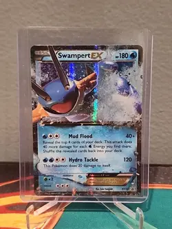 Swampert EX XY55 Black Star Promo Pokemon Card See Description - Image 3