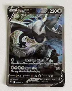 Pokemon TCG Silver Tempest Lugia V Alt Art 186/195 Ultra RARE - Image 2
