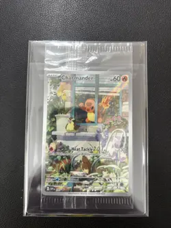 Charmander 044 Sv: Scarlet & Violet Promo Card Holo Illustration Sealed Pokemon - Image 1