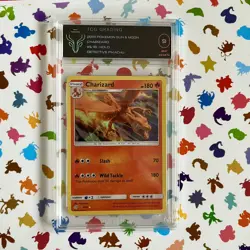 2019 Pokemon Card - Charizard 5/18 Holo Detective Pikachu - TCG 9 Graded MINT - Image 1