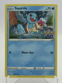 Squirtle SWSH233 Sword & Shield Black Star Promo Card Pokemon TCG - Image 1