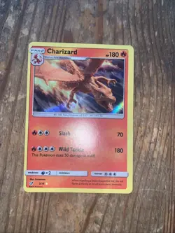 Pokemon TCG Charizard and Detective Pikachu Holo Card 5/18 Mint Condition - Image 1