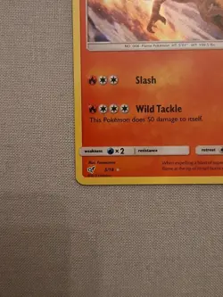 Pokemon TCG Charizard Detective Pikachu Holo Card 5/18 - Image 3