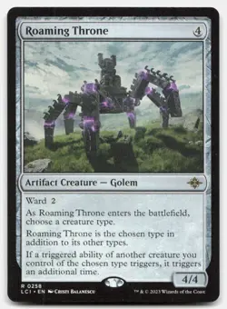 Roaming Throne - NM Near Mint - LCI The Lost Caverns of Ixalan # 258 - MTG Magic - Image 1