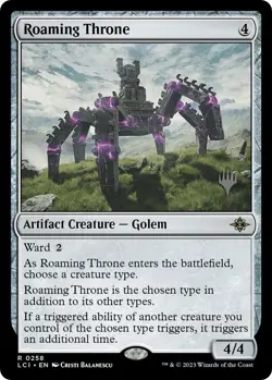 MTG - Roaming Throne - Promo Pack: The Lost Caverns of Ixalan -NM - Image 1