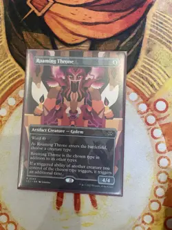Roaming Throne - Non Foil Showcase - Lost Caverns Of Ixalan - Rare - NM - MTG - Image 1