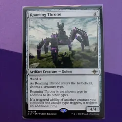 Roaming Throne LCI 0258 NM MTG Lost Caverns of Ixalan Golem - Image 1