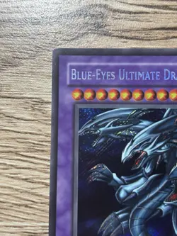 Konami Blue-Eyes Ultimate Dragon JMP-EN005 Secret Rare Holo Limited ATK/DEF - Image 2