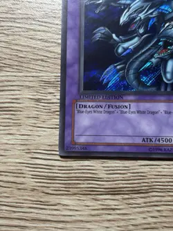 Konami Blue-Eyes Ultimate Dragon JMP-EN005 Secret Rare Holo Limited ATK/DEF - Image 5