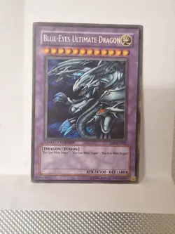 Yu-Gi-Oh Blue-Eyes Ultimate Dragon JMP-EN005 Secret Rare Mp - Image 1