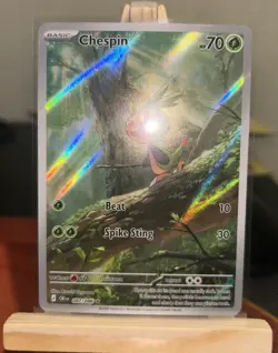 Pokemon Chespin 087/086 | Illustration Rare | Chaos Rising | NM - Image 3