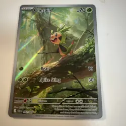 Chespin - 087/086 - Illustration Rare - Chaos Rising - Pokemon - NM/M - Image 4