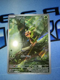 Chespin 087/086 - Illustration Rare - Pokemon TCG: Chaos Rising - English NM - Image 1
