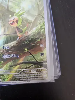 Pokemon TCG Chespin Chaos Rising Illustration Rare 087/086 - Image 3
