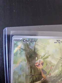 Pokemon TCG Chespin Chaos Rising Illustration Rare 087/086 - Image 5