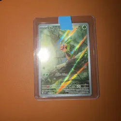 Chespin Illustration Rare Holofoil 087/086 Pokemon Card - Chaos Rising - Image 3