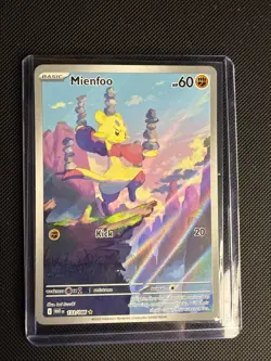 Mienfoo 133/086 White Flare Illustration Pokemon TCG - Near Mint - Image 3