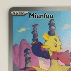 Mienfoo 133/086 Illustration Rare White Flare Pokemon TCG Holo - Image 3