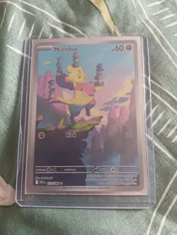 Pokemon TCG White Flare Mienfoo Illustration Rare Card 133/086 MINT/NM Condition - Image 1