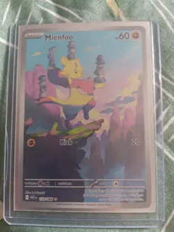 Pokemon TCG White Flare Mienfoo Illustration Rare Card 133/086 MINT/NM Condition - Image 2