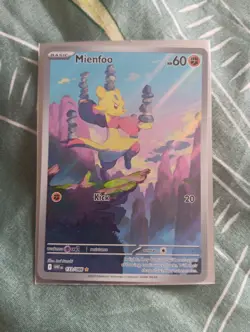 Pokemon TCG White Flare Mienfoo Illustration Rare Card 133/086 MINT/NM Condition - Image 3