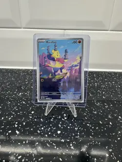 Mienfoo 133/086 Illustration White Flare Pokemon TCG Card NM - Image 1