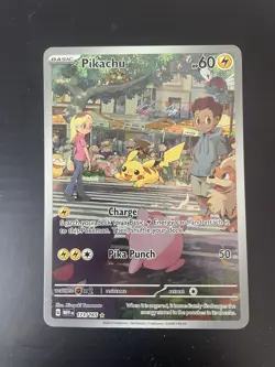 Pokemon Pikachu TCG S&V 151 Card 173/165 Illustration Rare, Near Mint Condition - Image 1