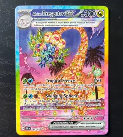 Alolan Exeggutor ex 242/191 - Surging Sparks - Pokemon SIR Full Art Rare TCG - Image 1