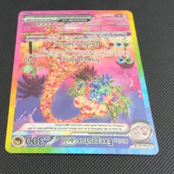 Pokemon TCG Alolan Exeggutor ex 242/191 SV08 Surging Sparks SIR - Image 3