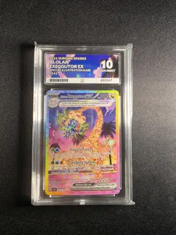 Ace 10 Alolan Exeggutor Ex 242/191 - Surging Sparks - SIR - Pokemon TCG - Image 1