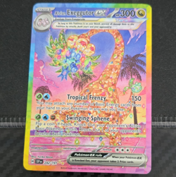 Alolan Exeggutor ex Pokemon TCG 242/191 Sv08 Surging Sparks SIR FA Holo EN - Image 1