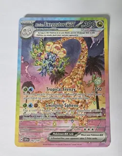 Pokemon TCG Scarlet & Violet Surging Sparks Alolan Exeggutor EX Sir 242/191 - Image 1