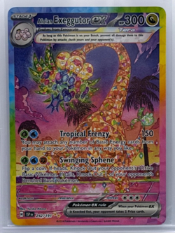 Pokemon TCG Alolan Exeggutor ex 242/191 – Surging Sparks – SIR – NM - Image 1