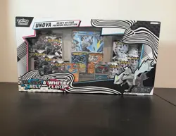 Pokemon TCG Unova Heavy Hitters Premium Collection Box 6 Packs + Promos 2025 - Image 1