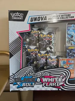 Brand New Pokemon TCG Unova Heavy Hitters Costco Premium Collection Box 12 Packs - Image 2