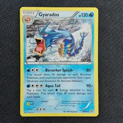 Gyarados 20/98 XY Ancient Origins Non Holo Pokemon Card Shin Nagasawa LP - Image 1