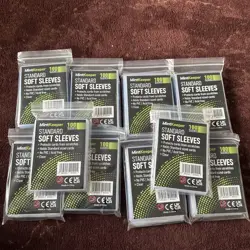 10x MintKeeper - Soft Sleeves Standard Size Card Penny Pokemon/MTG Clear (1000) - Image 1