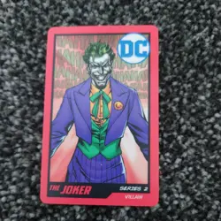 DC Villains The Joker Series 2 Coin Pusher Card No Number - Image 1