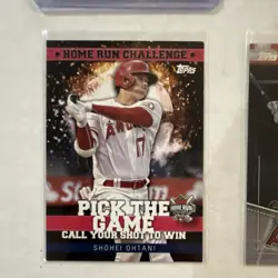 Topps Shohei Ohtani Angels 2021 8-Card Lot Stars MLB HR Challenge Inserts - Image 4