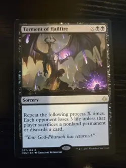 MTG Torment of Hailfire Hour of Devastation 077/199 Regular Rare - Image 1