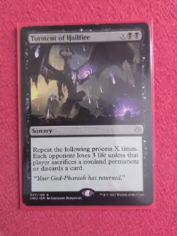 MTG Torment of Hailfire Hour of Devastation 077/199 Regular Rare - Image 1