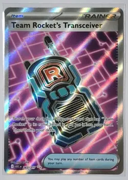Pokemon TCG Team Rocket's Transceiver 263/217 Ascended Heroes Ultra Rare Holo EN - Image 1
