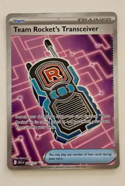 Team Rocket's Transceiver 263/217 - Ascended Heroes - Pokemon Card - Image 1