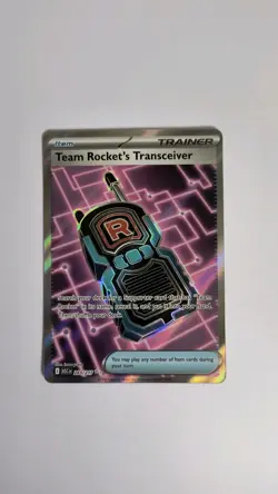 Pokemon TCG Team Rocket's Transceiver 263/217 Full Art – Ascended Heroes – NM - Image 1