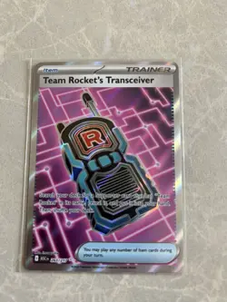 Pokemon TCG Team Rocket's Transceiver 263/217 Full Art Ascended Heroes NM - Image 1