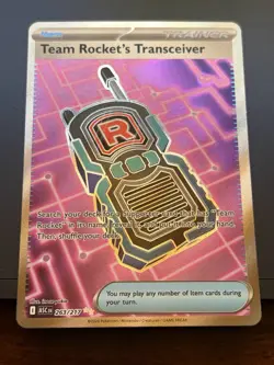 Team Rocket's Transceiver 263/217 Holo ME: Ascended Heroes Pokemon - Image 1