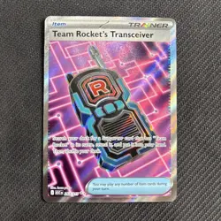 Pokemon TCG Team Rocket's Transceiver 263/217 Full Art Ascended Heroes NM - Image 1