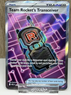 Team Rocket's Transceiver 263/217 - Ascended Heroes Ultra Rare - NM - Image 1