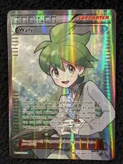 Wally Pokemon XY-Roaring Skies Full Art 107/108 Ultra Rare NM - Image 1